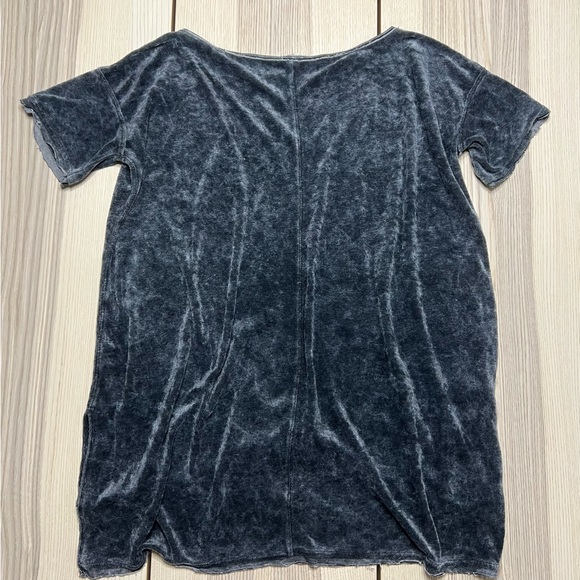 Free People We The Free Oversized Velvet Tunic Shirt Medium - Picture 3 of 3